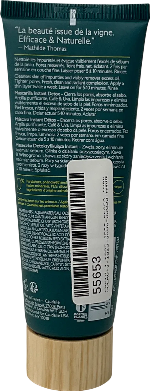 Caudalie Instant Detox Mask 75ml