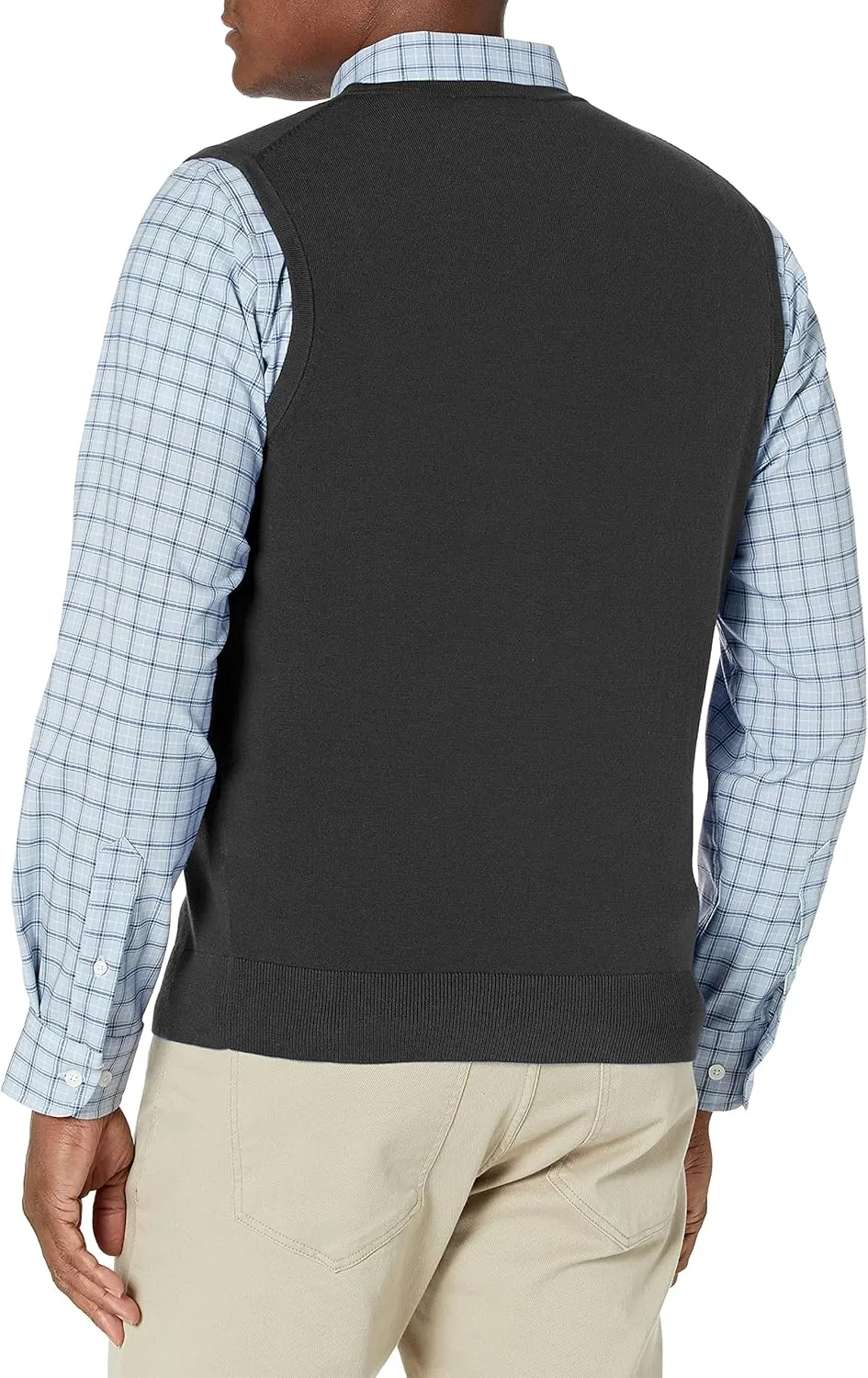 Cutter & Buck Men's Machine Washable Lakemont V-Neck Sweater Vest