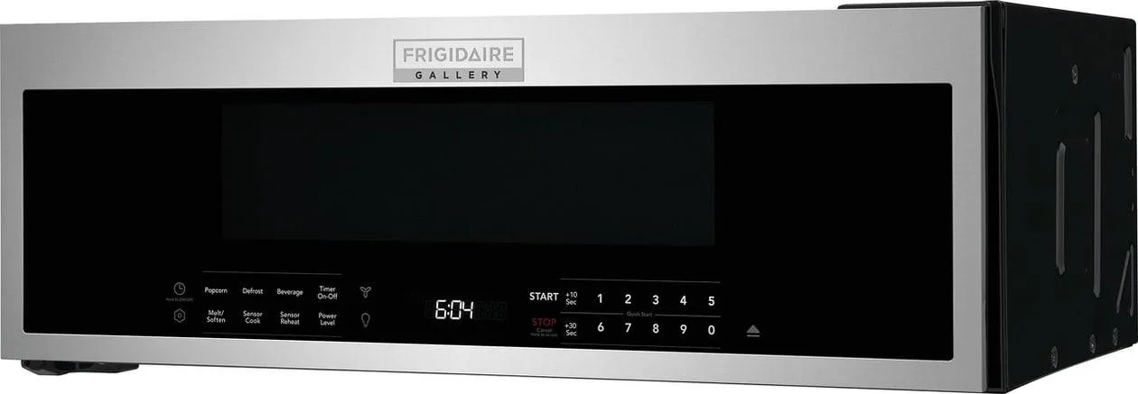 GMOS1266AF Frigidaire Gallery 1.2 Cu. Ft. Low-Profile Over-the-Range Microwave