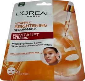 L'Oreal Instant Brightening Serum Mask Infused With Vitamin C And Salicylic Acid 26g
