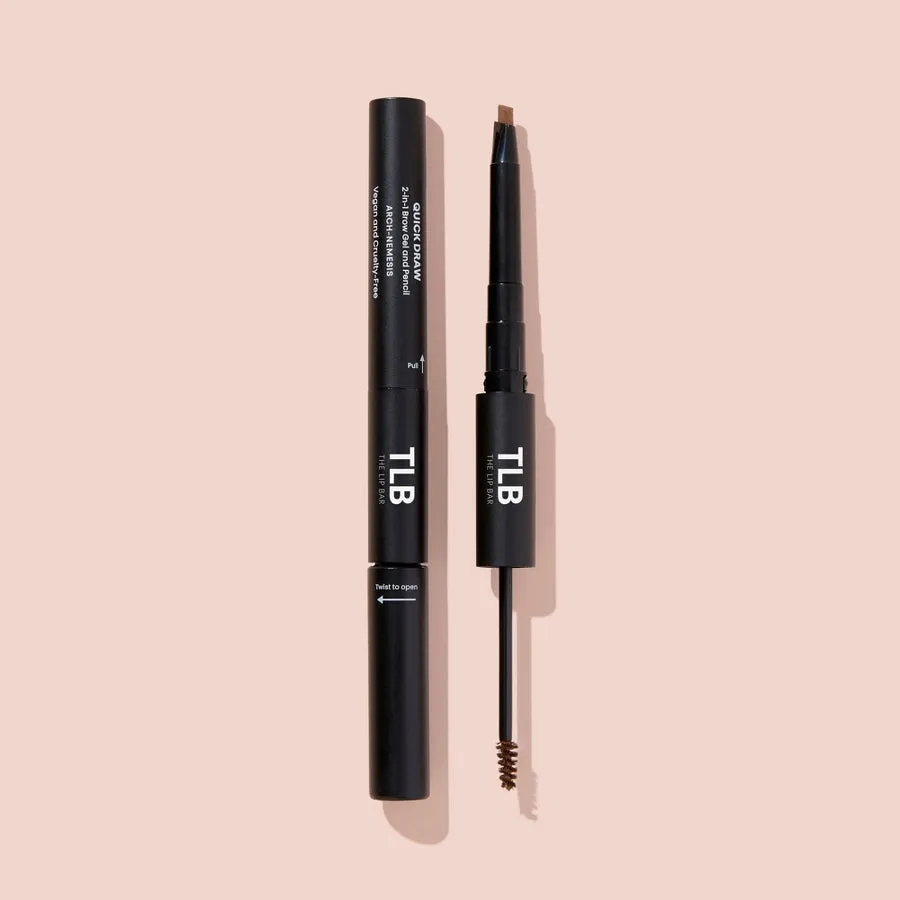 Quick Draw 2-N-1 Brow Gel and Pencil